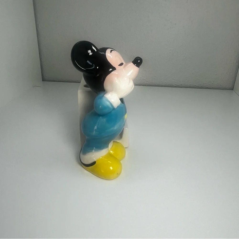 Vintage Disney Mickey Mouse Toothbrush Holder Bathroom Made in Japan Retro